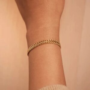 Diaz Gold Multi-Strand Chain Bracelet