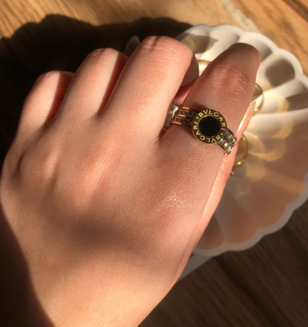 luxury black stone premium ring luxury black stone premium ring