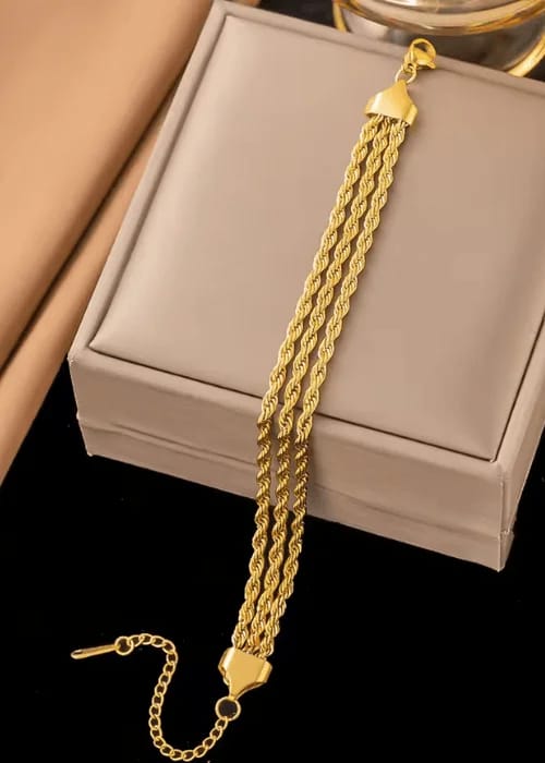 stylish 3 layer rope bracelet stylish 3 layer rope bracelet